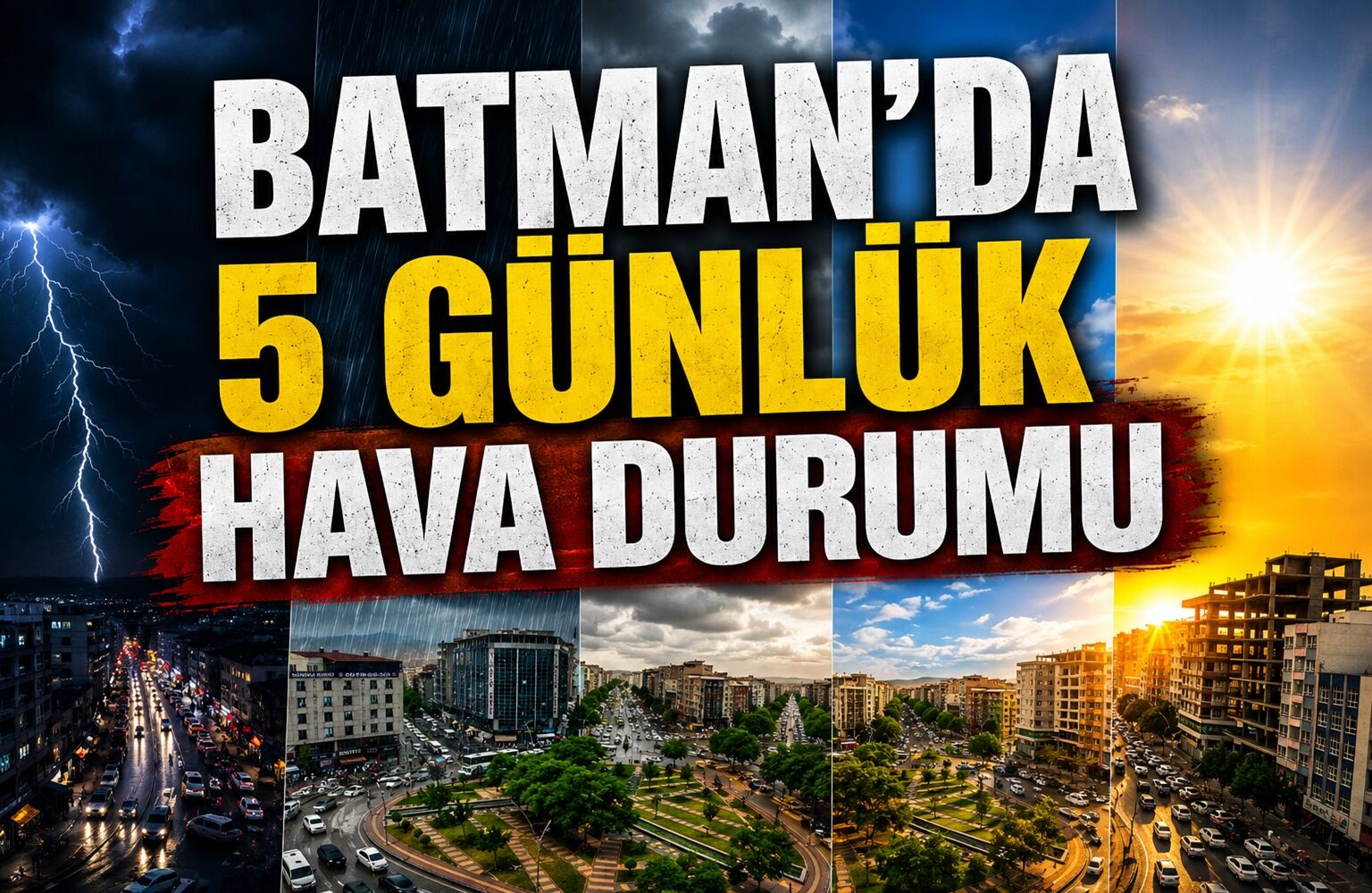 Batman’da Beş Günlük Hava Durumu