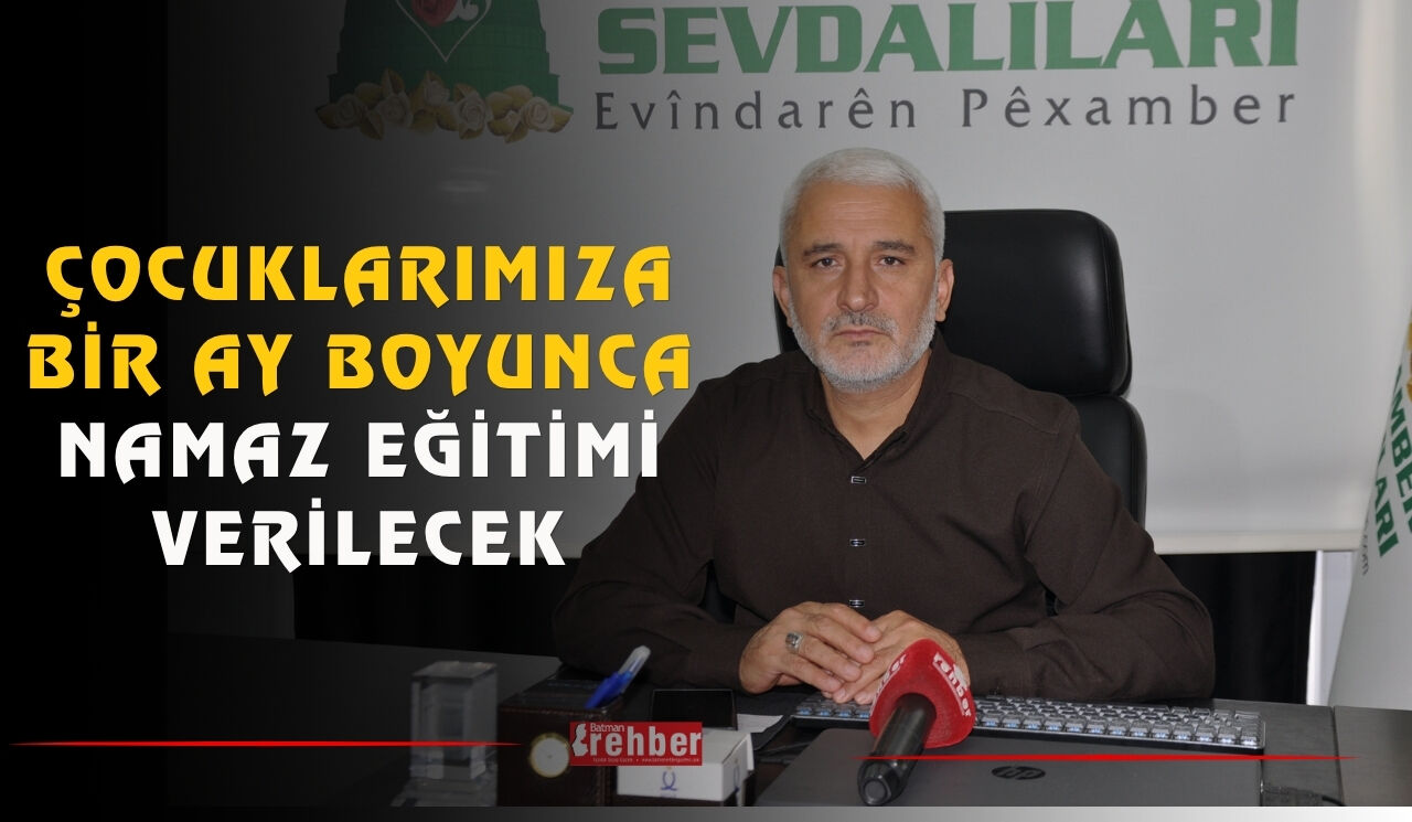 Çocuklarımıza Bir Ay Boyunca Namaz Eğitimi Verilecek (1)