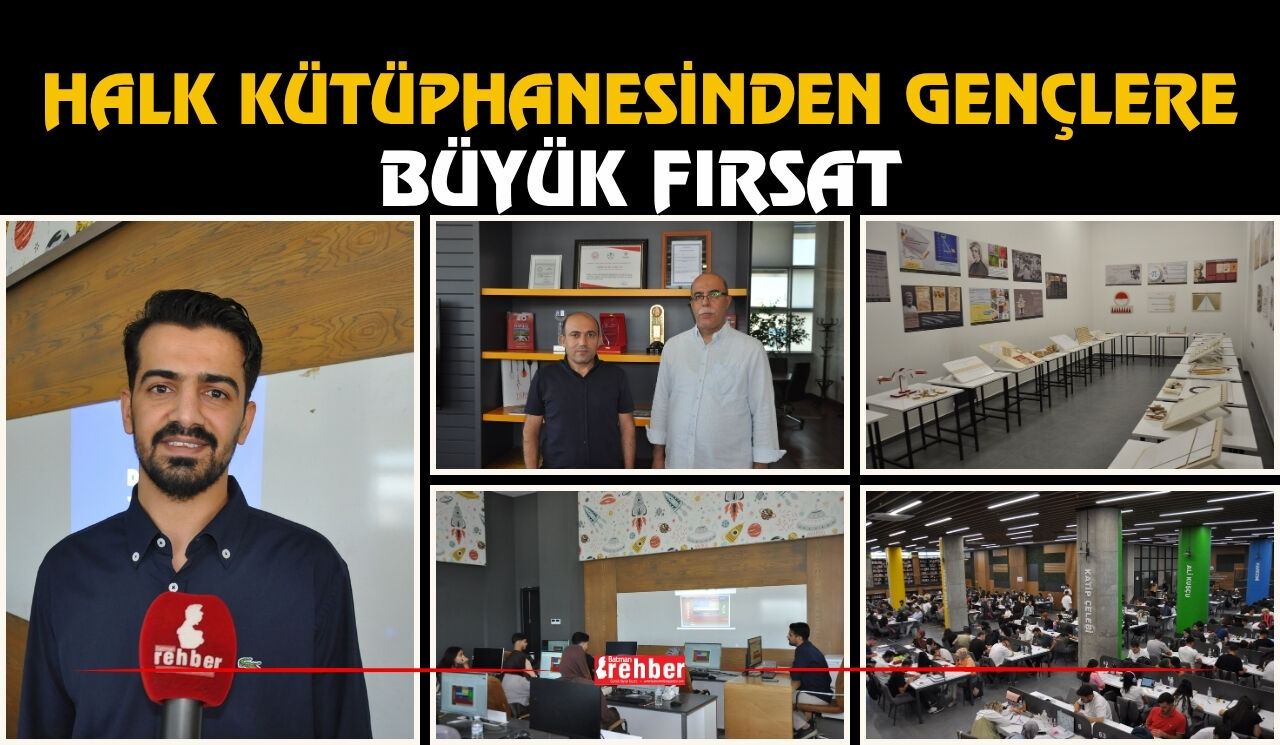 Halk Kütüphanesinden Gençlere Büyük Fırsat
