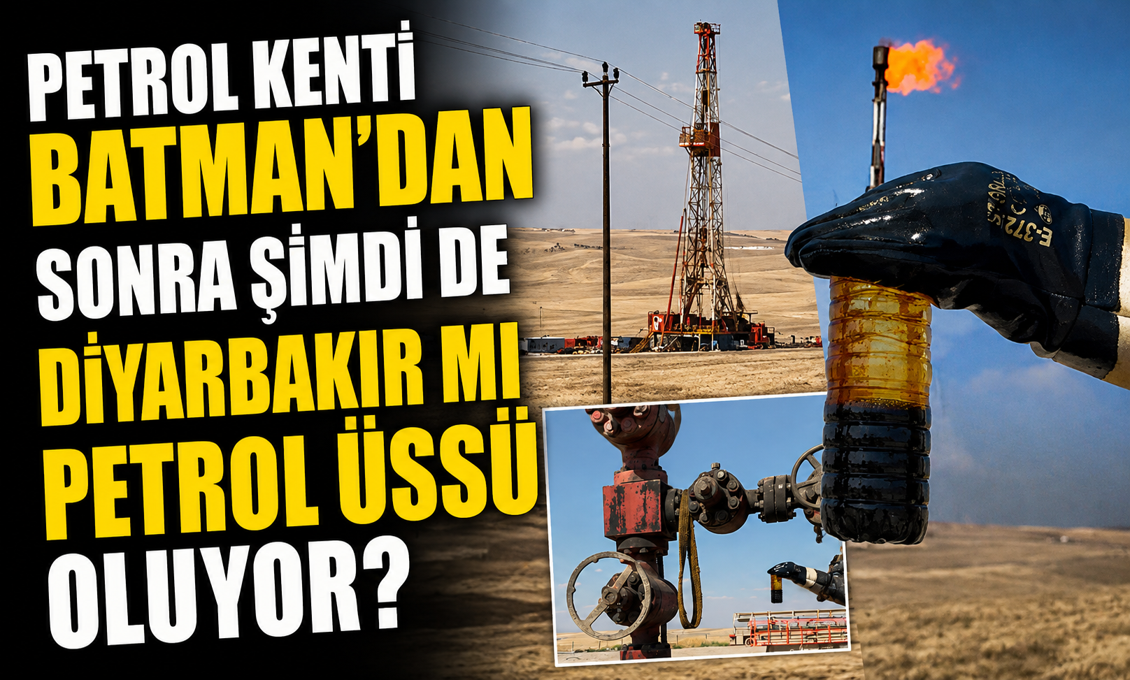Petrol Kenti Batman’dan Sonra Şimdi de Diyarbakır mı Petrol Üssü Oluyor?