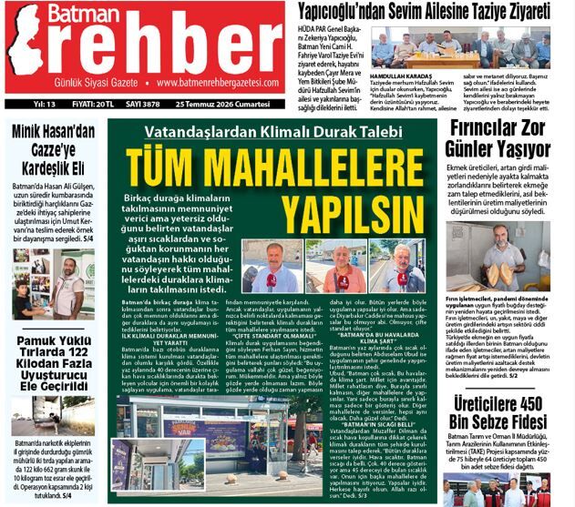 Rehber Gazetesi Yazdı, Belediye Adım Attı Batı Ve Kenar Mahallelere 43 Yeni Klimalı Durak Geliyor (1)