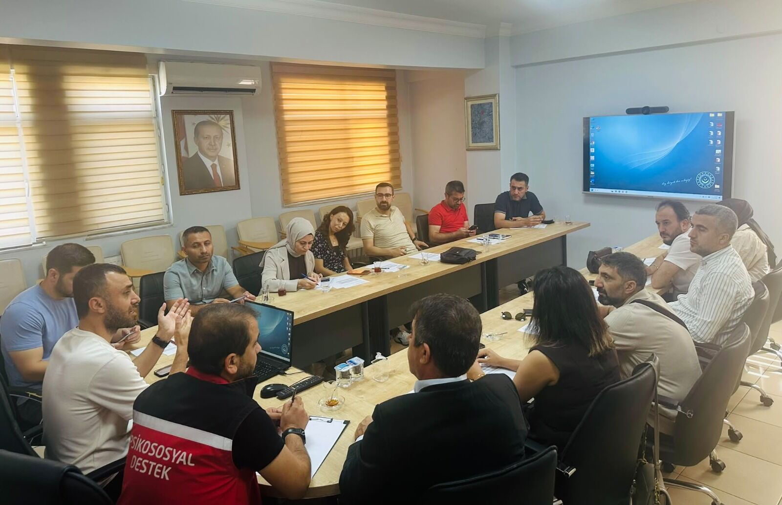 Aile ve Sosyal Hizmetler İl Müdürlüğünden Psikososyal Destek