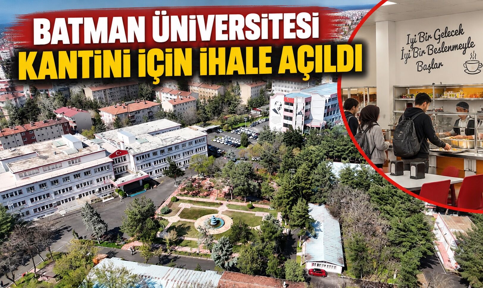 Batman Üniversitesi Kantini İçin İhale Açıldı