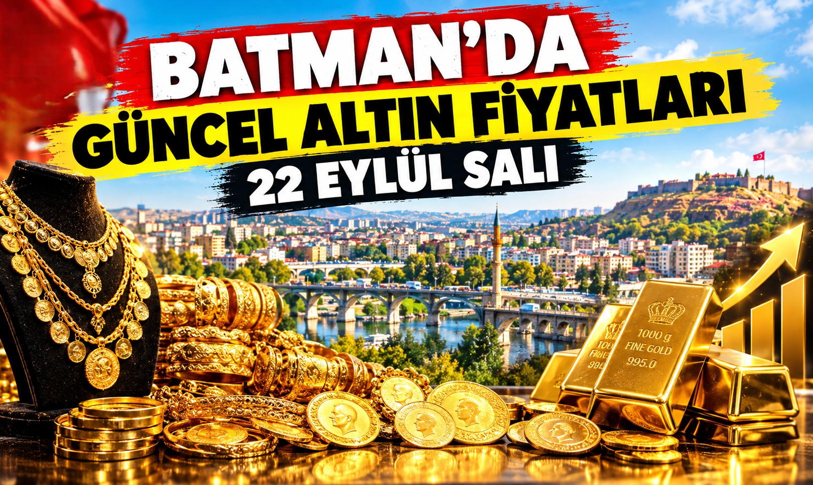 BATMAN’DA GÜNCEL ALTIN FİYATLARI – 22 EYLÜL SALI
