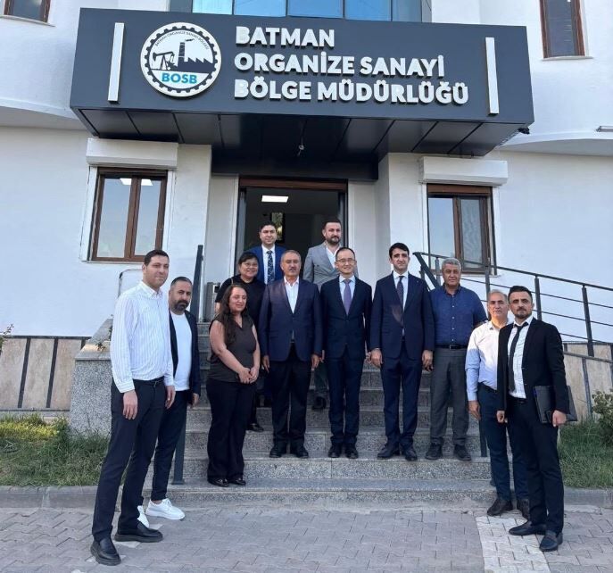 Çin Heyetinden Batman Osb’ye Stratejik Ziyaret Yatırım İmkânları Masaya Yatırıldı 6666