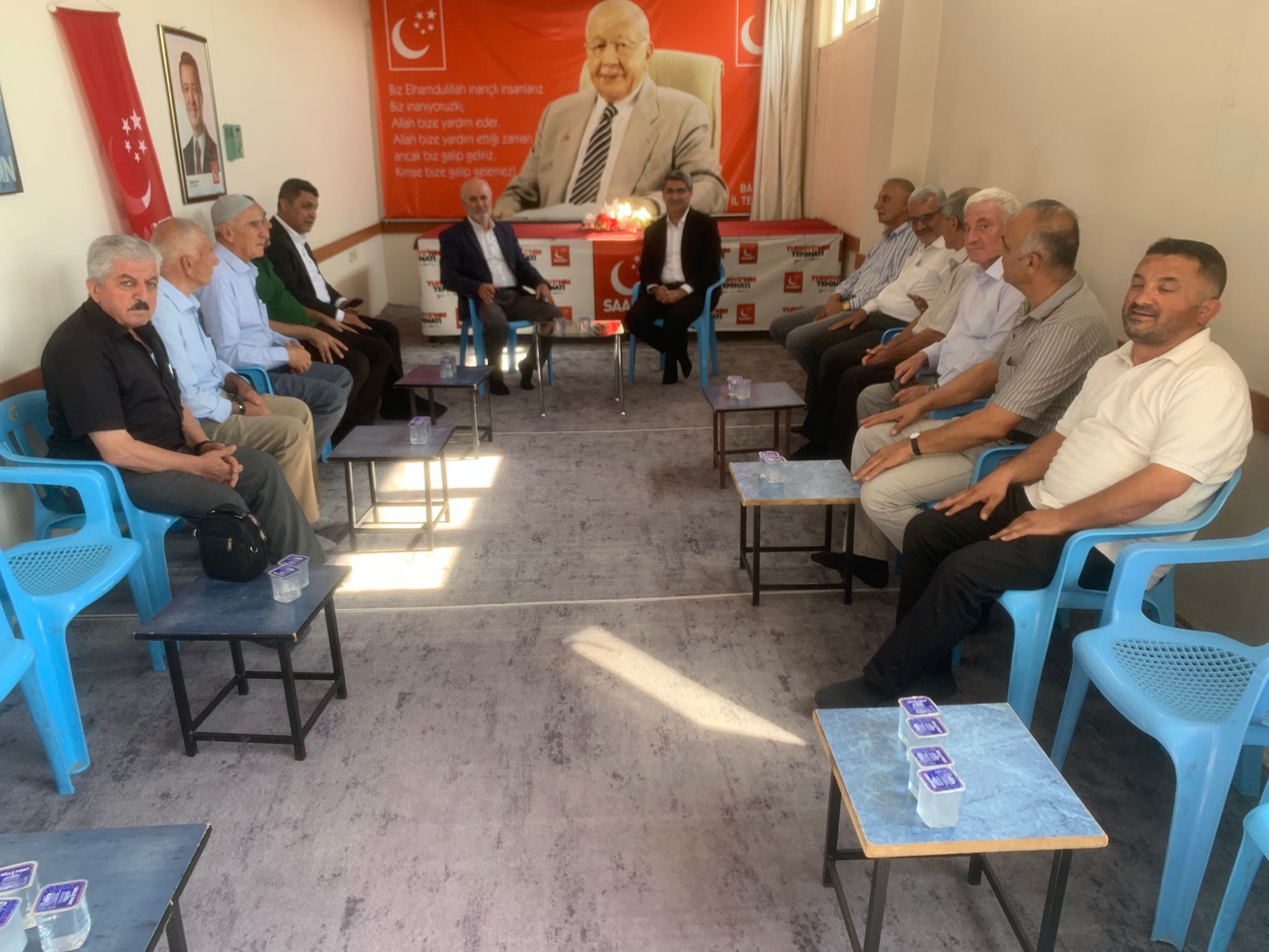 DEVA Partisi Heyetinden Saadet Partisi Batman İl Başkanlığı’na Ziyaret