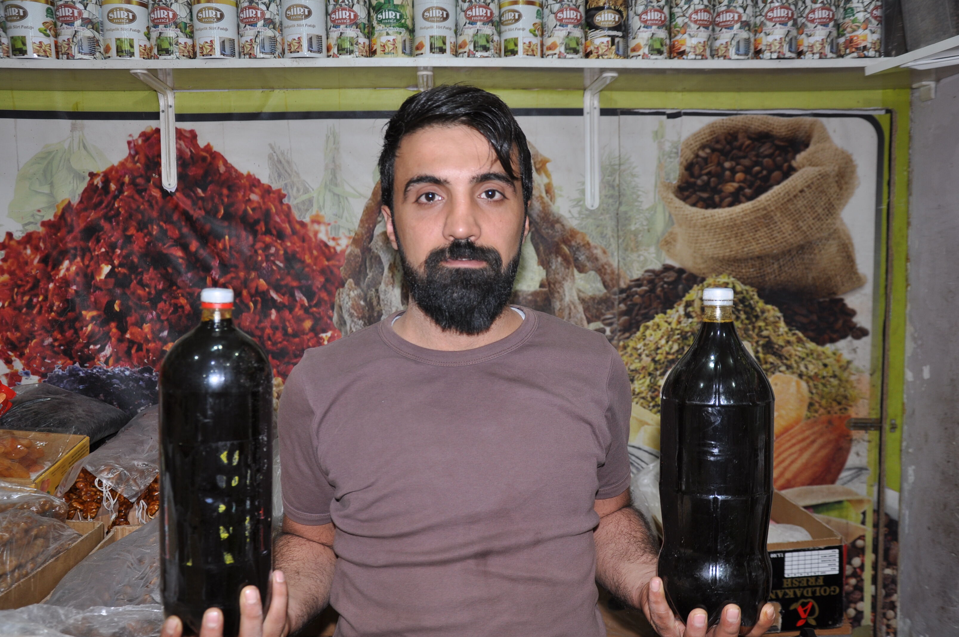 Elma Sokaği'nda Yeni̇ Mahsul Cevi̇zli̇ Sucuk Ve Pekmez Tezgâhta (6)