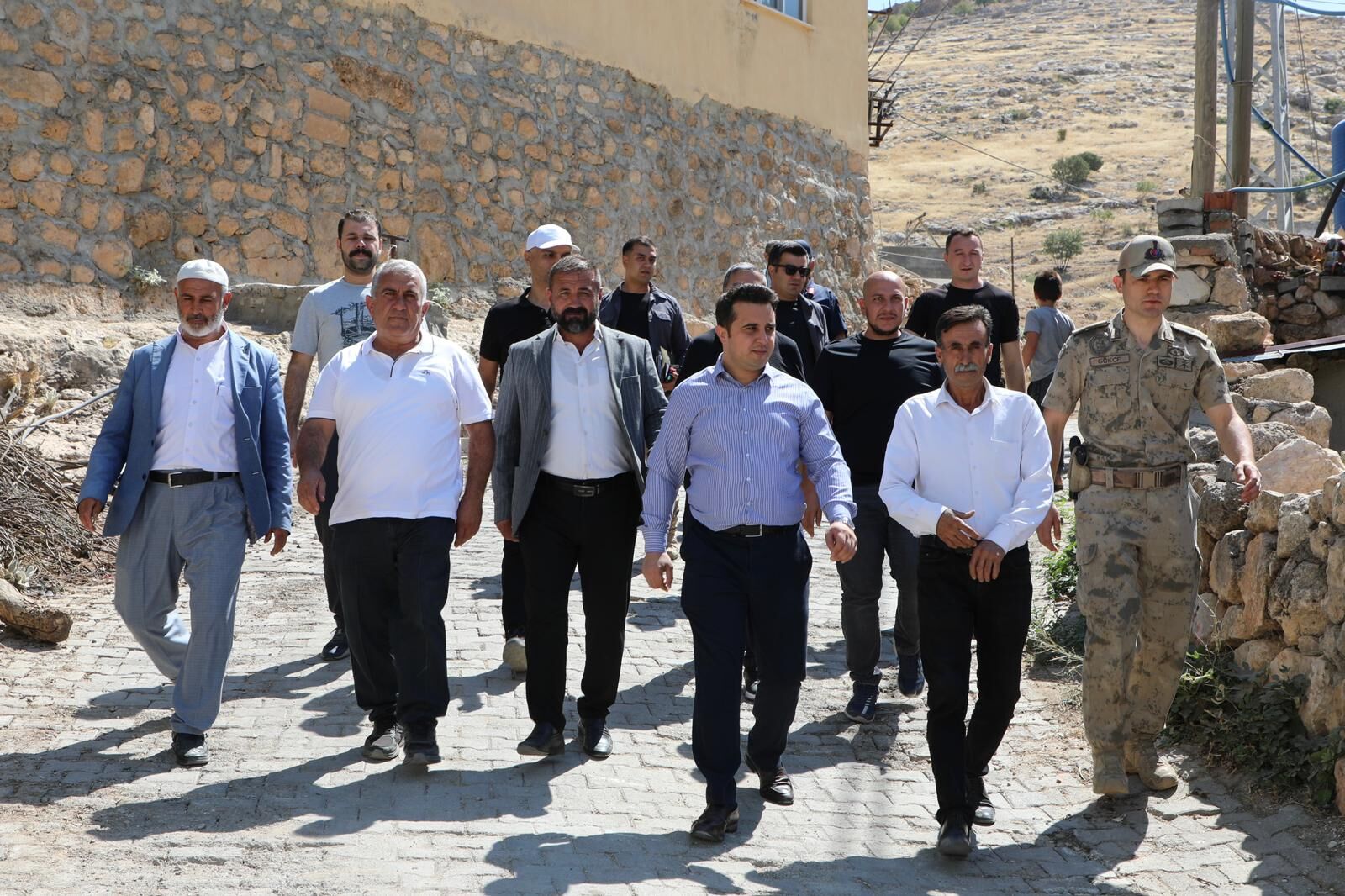 Hasankeyf’te Köylerin Altyapı Çalışmaları Yerinde İncelendi (4)