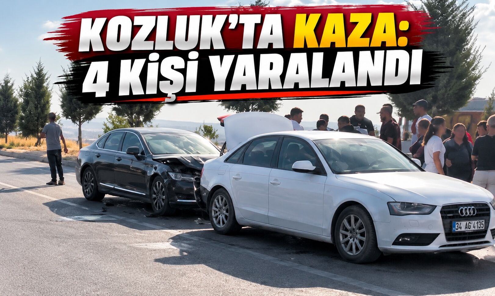 Kozluk’ta Kaza: 4 Kişi Yaralandı