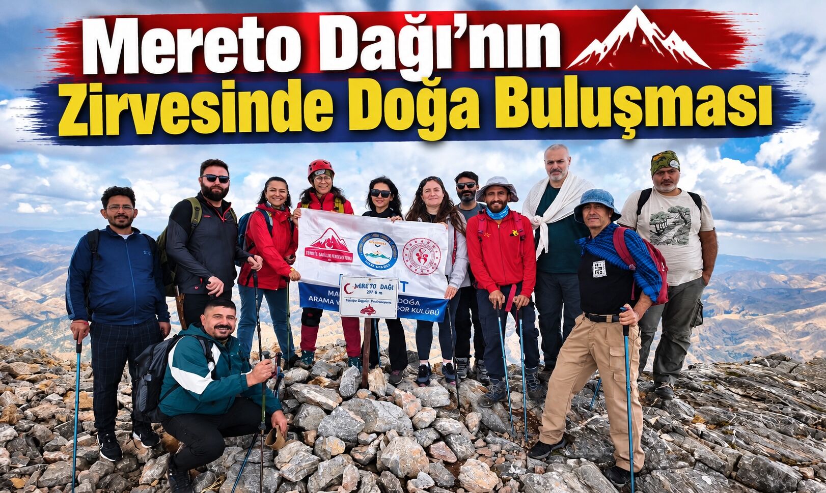 Mereto Dağı’nın Zirvesinde Doğa Buluşması