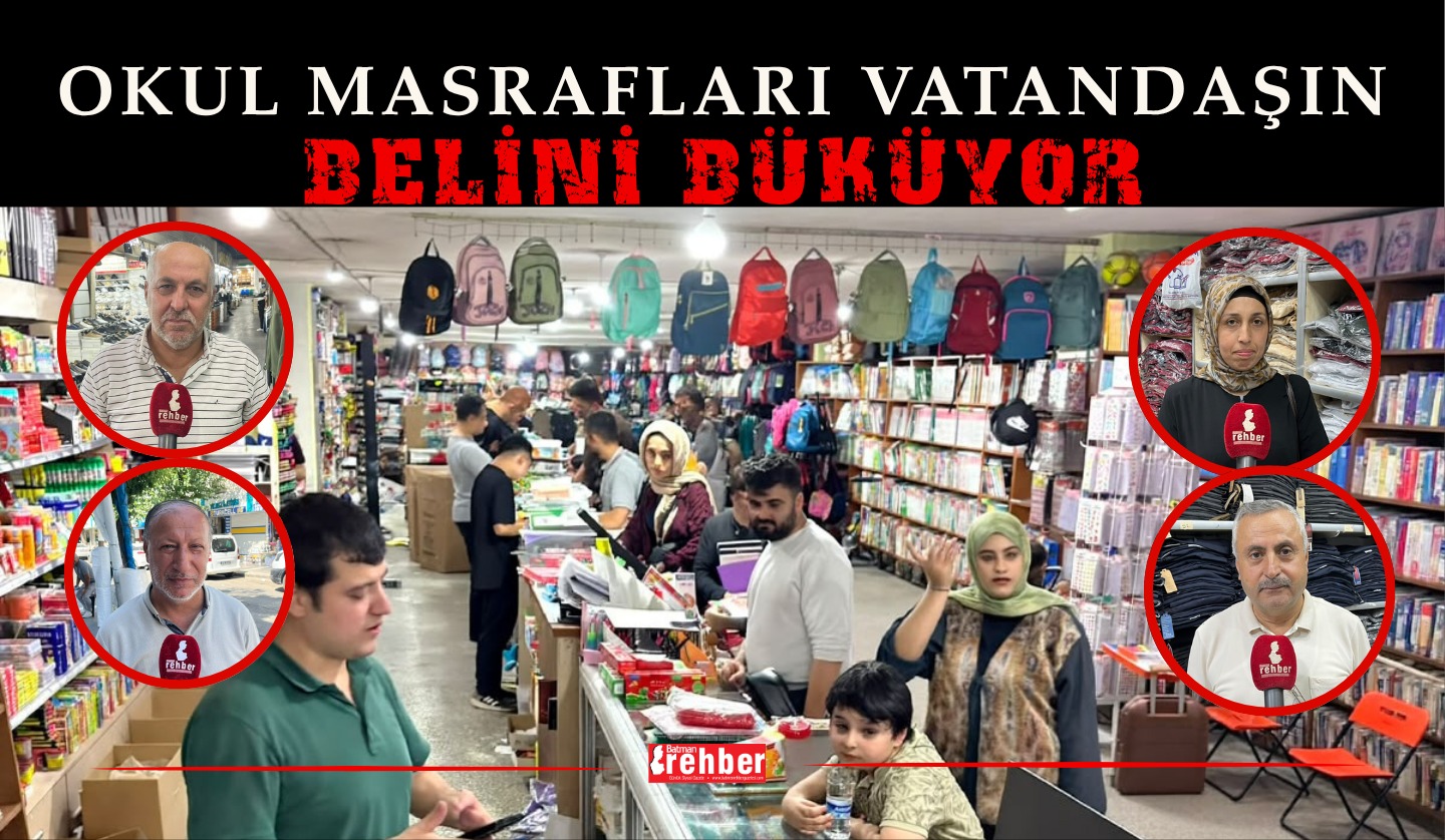 Okul Masrafları Vatandaşın Belini Büküyor