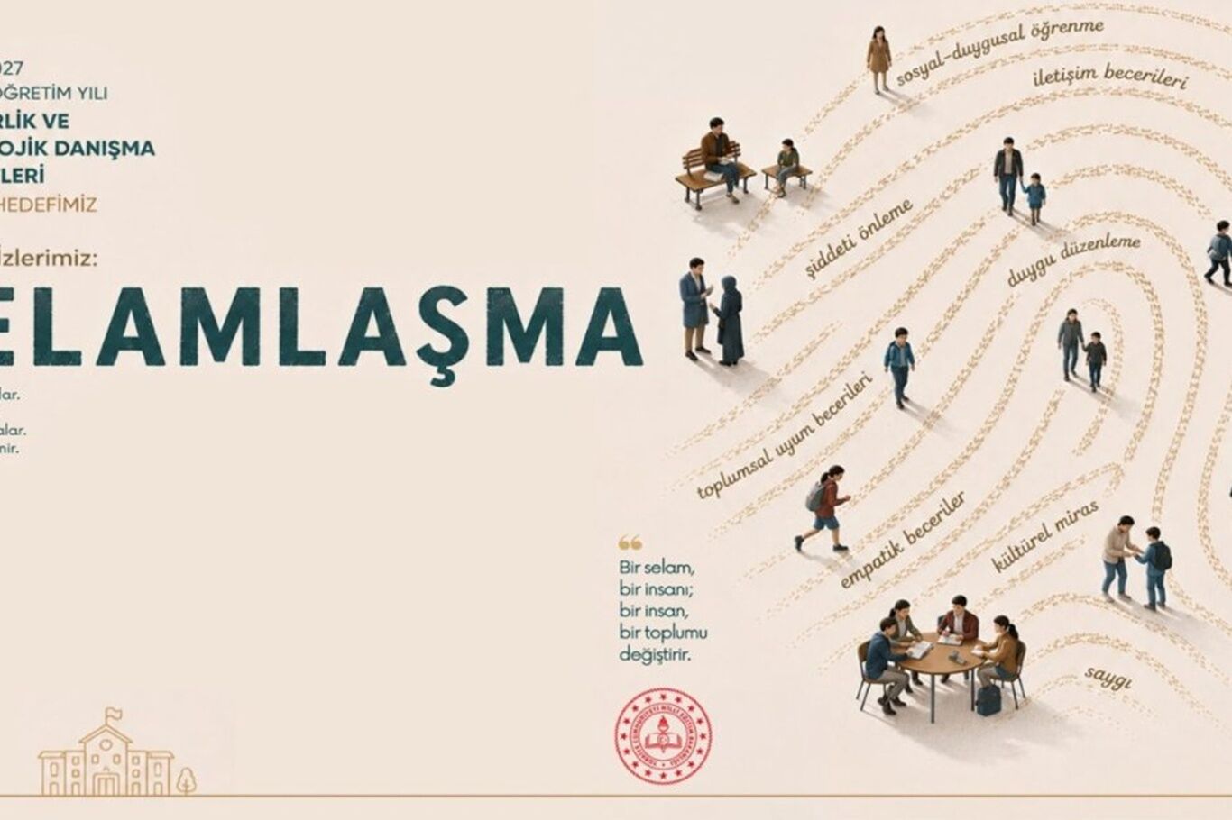Okullarda rehberlik çalışmalarının odağı 'Selamlaşma' olacak
