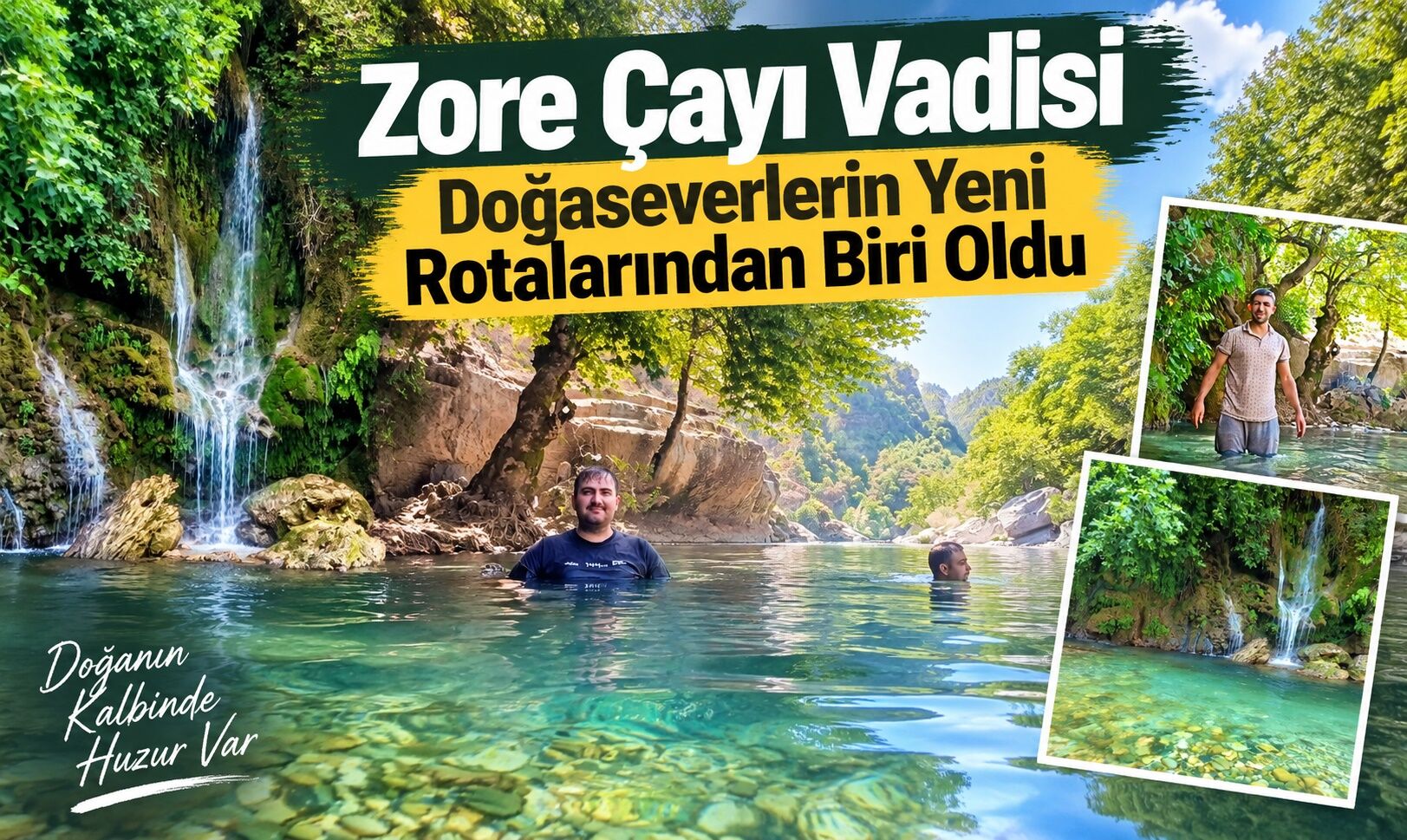 Zore Çayı Vadisi Doğaseverlerin Yeni Rotalarından Biri Oldu