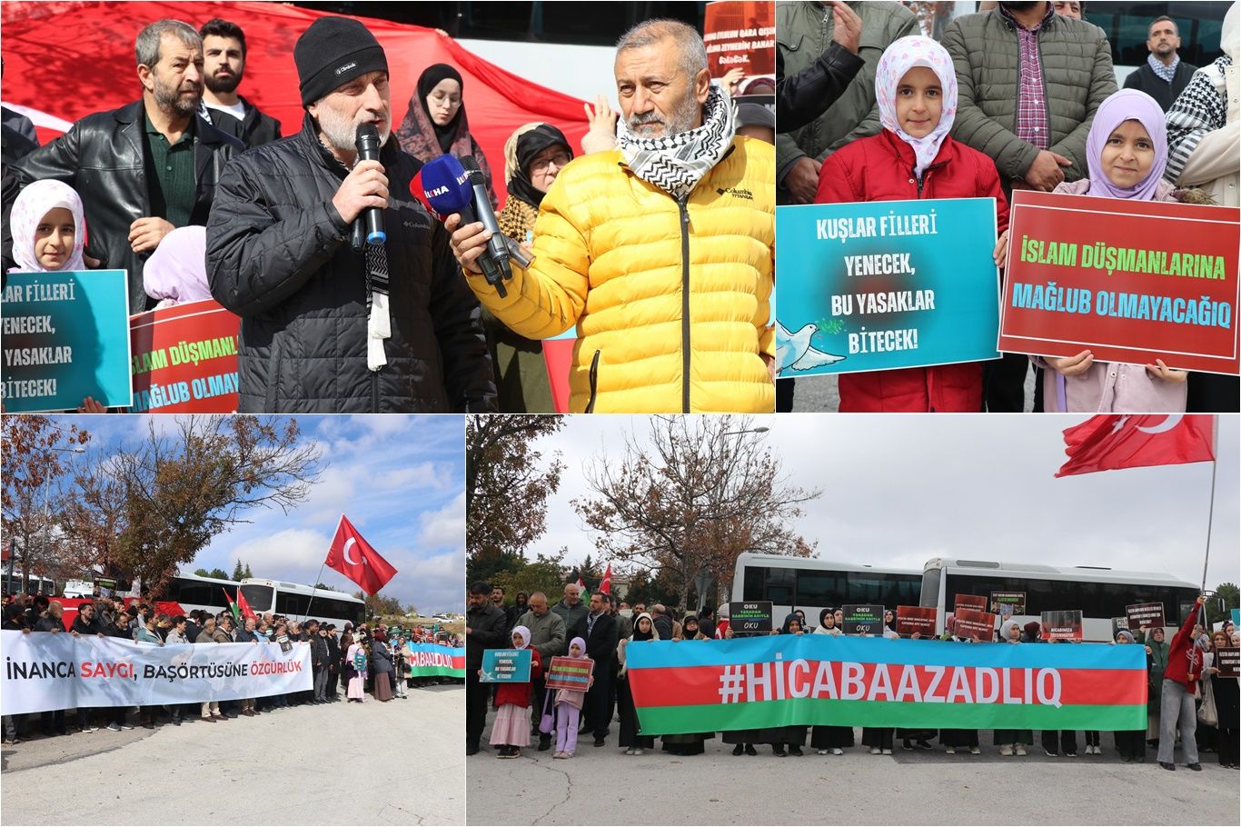 Ankara İnanç Özgürlüğü Platformu'ndan Azerbaycan'a başörtüsü yasağı tepkisi