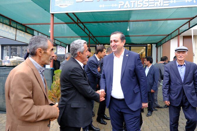 Batman Milletvekili Ramanlı, Yüksekova’daydı