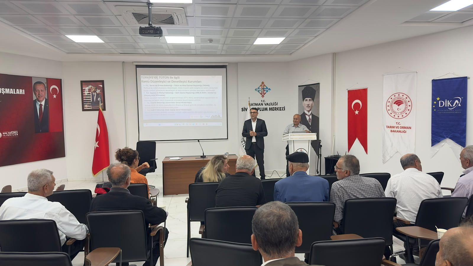 Batman’da Çiftçilere Yönelik Tarımsal Eğitim Programı