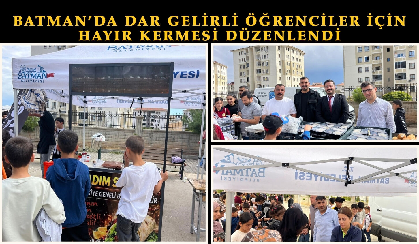 Batman’da Dar Gelirli Öğrenciler İçin Hayır Kermesi Düzenlendi