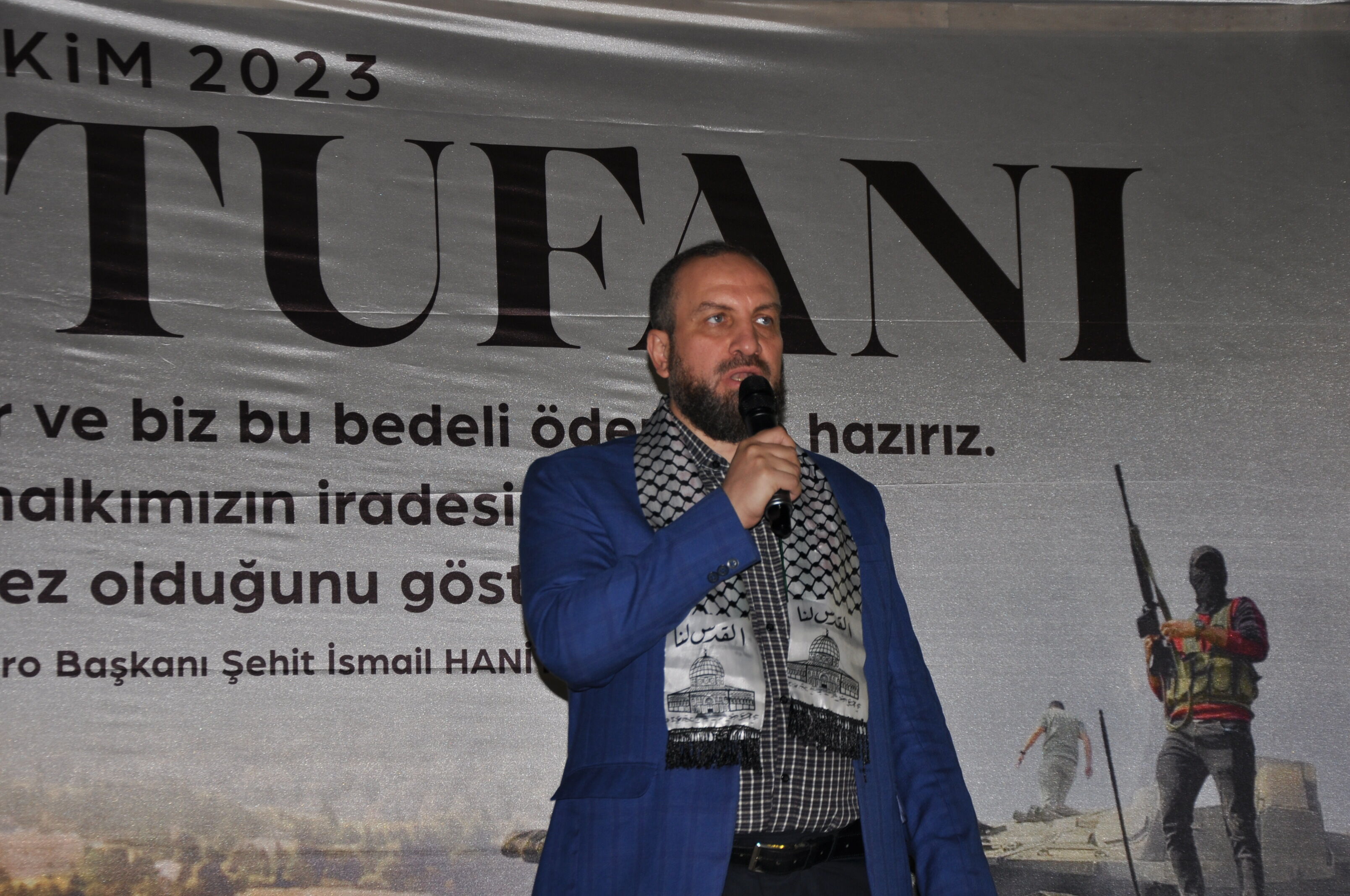 Batman’da Gazze İçi̇n On Bi̇nlerce Ki̇şi̇ Yürüdü (14)