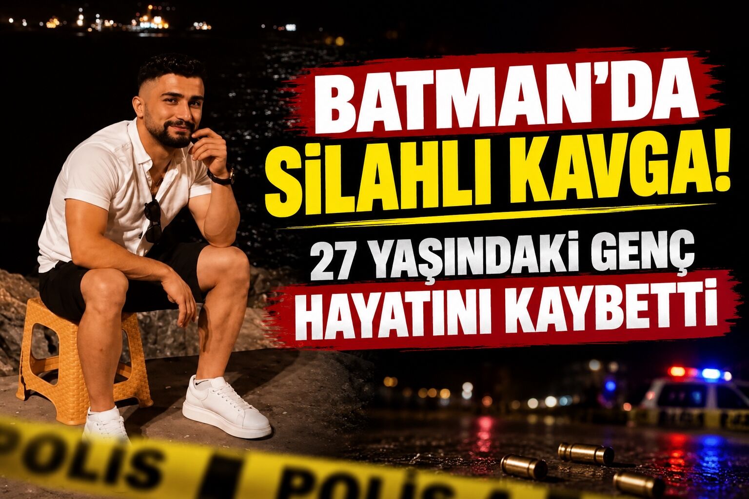 Batman’da Silahlı Kavga! 27 Yaşındaki Genç Hayatını Kaybetti