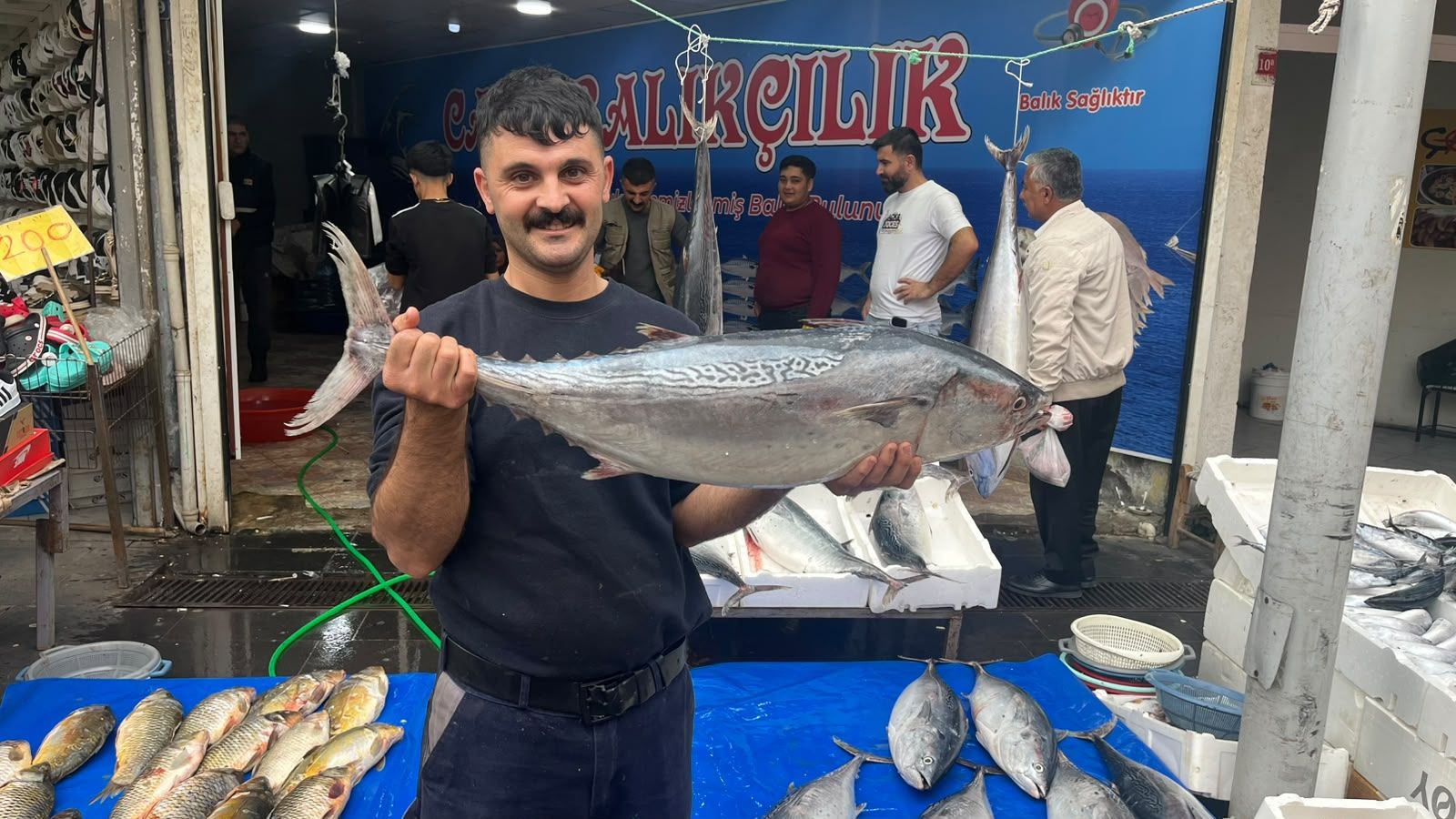 Batman’da Tezgâha Çıktı 12 Kiloluk Orkinos Şaşırttı! (3)