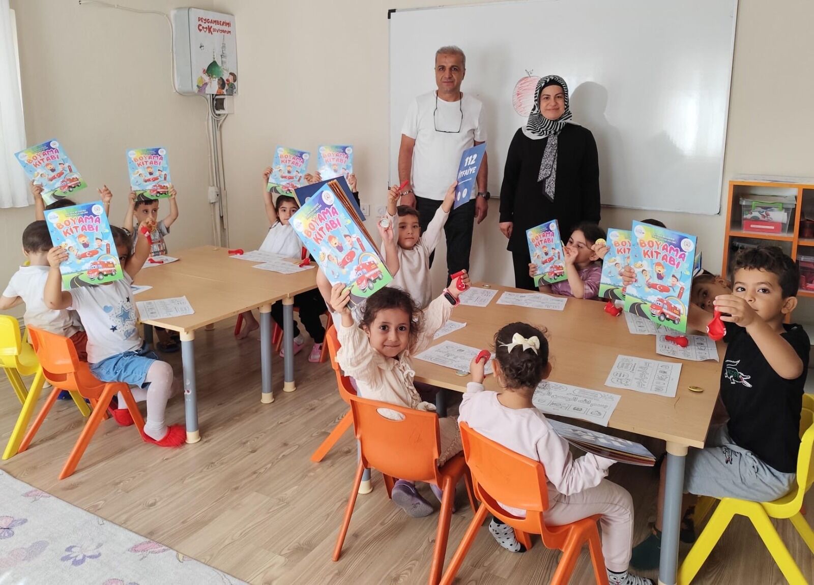 ÇATOM’da Miniklere İtfaiye Haftası Sürprizi