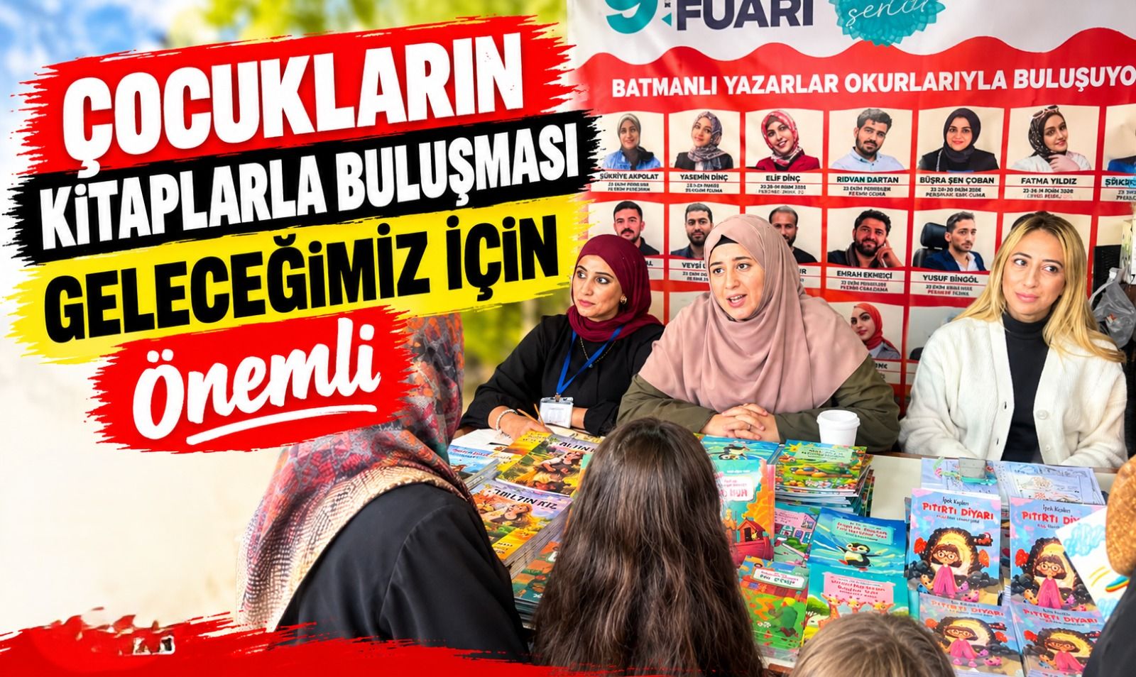 Çocukların Kitaplarla Buluşması Geleceğimiz İçin Önemli