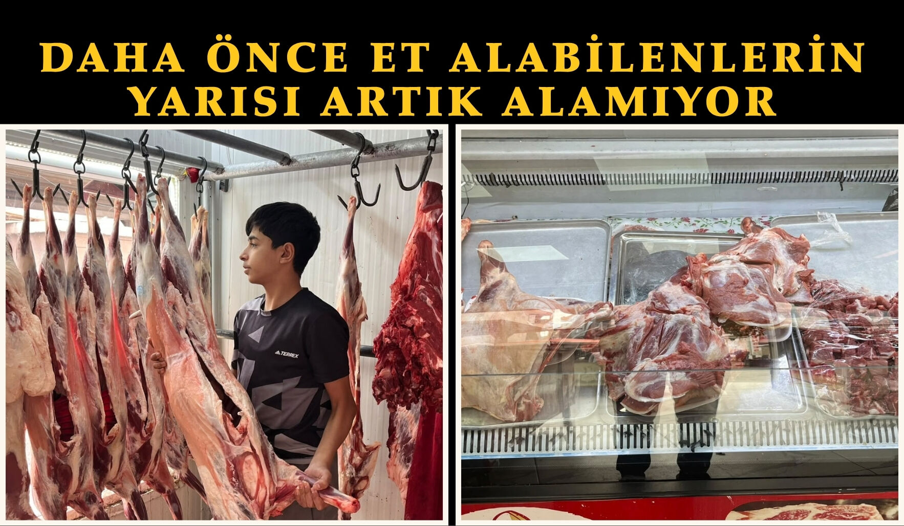 Daha Önce Et Alabilenlerin Yarısı Artık Alamıyor