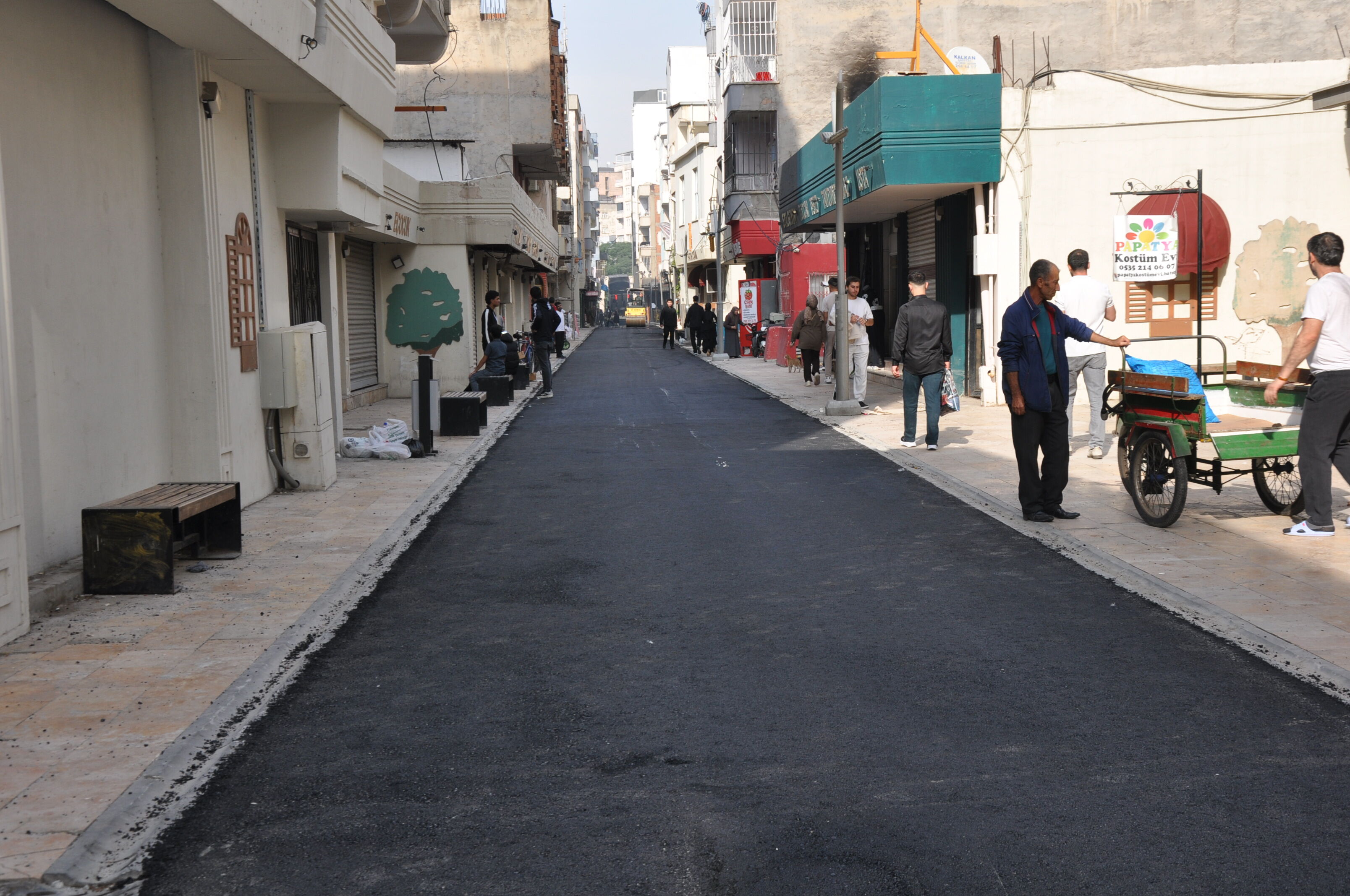 Hasankeyf Sokağı Esnafı Kararlı Sokağımız Araç Trafiğine Açılmasın, Yürüyüş Yolu Kalsın (6)