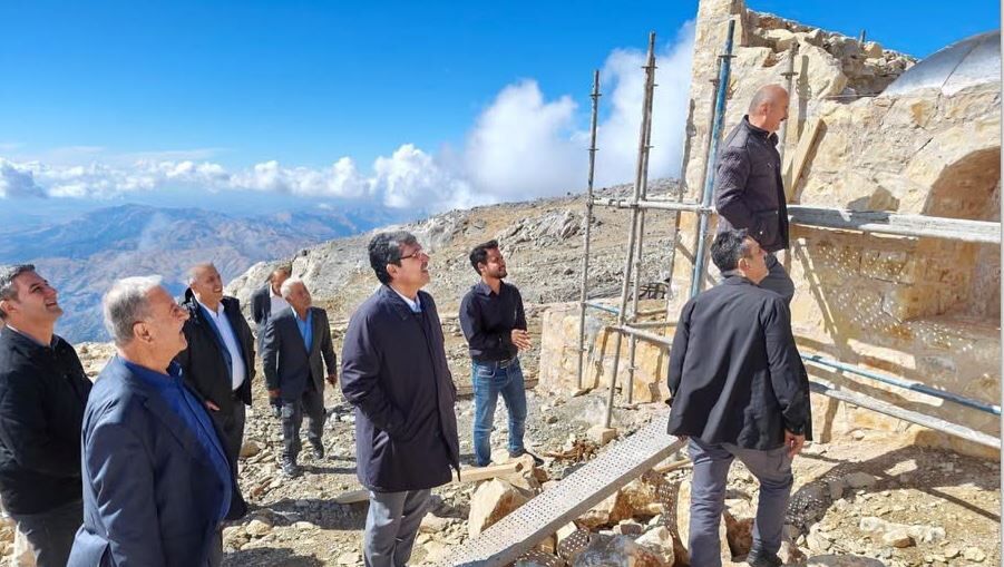 Mereto Dağı’nda Yükselen Maneviyat: Mereto Camii İnşaatı Hızla İlerliyor