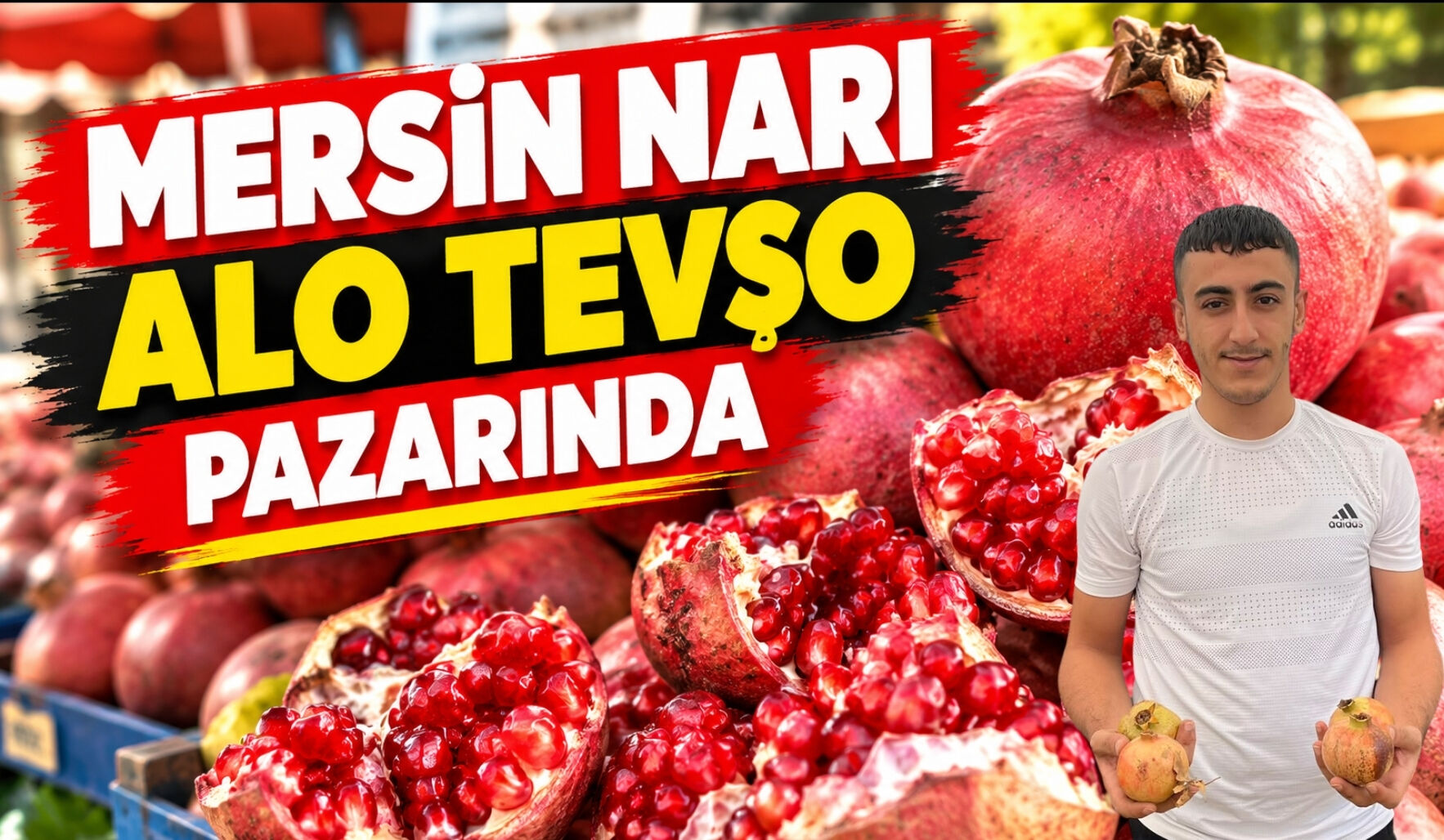 Mersin Narı Alo Tevşo Pazarında