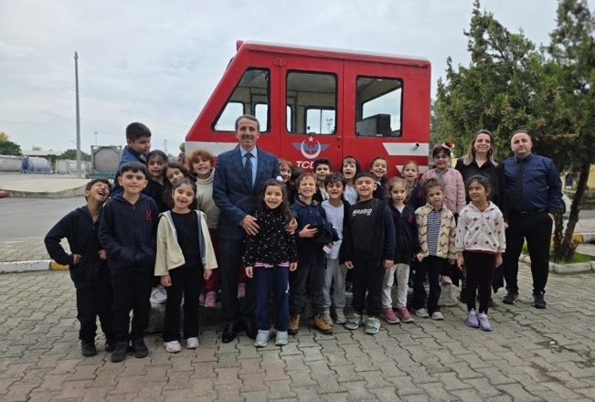 Miniklere Tren Sevgisi ve Demiryolu Emniyeti Aşılandı