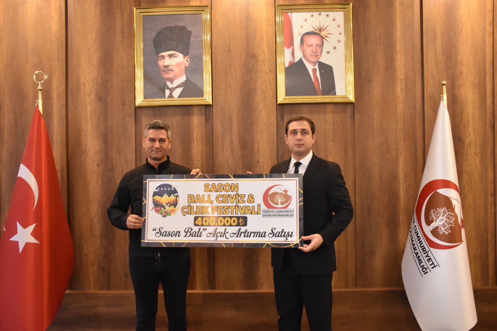 Sason Balının 1 Kilosu 400 Bin TL’ye Satılmıştı! Satış Bedeli Üreticilere Teslim Edildi