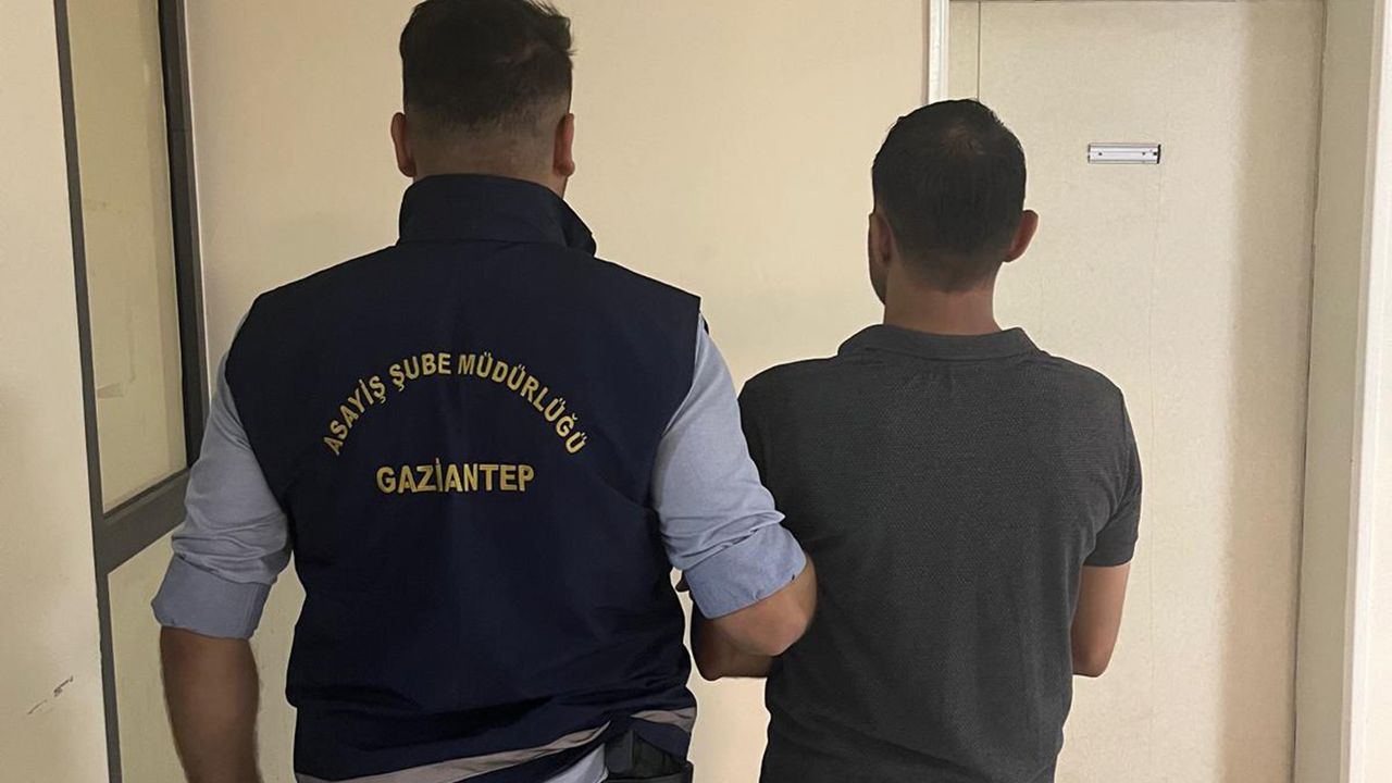 Gaziantep'te 12 yıl kesinleşmiş hapis cezası bulunan şahıs yakalandı
