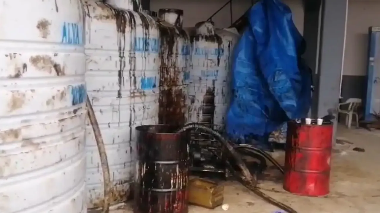 Batman'da kaçak akaryakıt operasyonu: 95 bin litre akaryakıt ele geçirildi