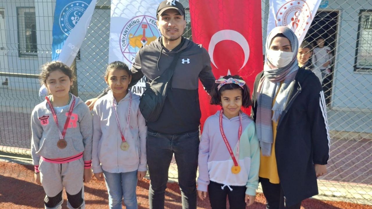 6 KATEGORİDE ORYANTİRİNG İL ŞAMPİYONASI