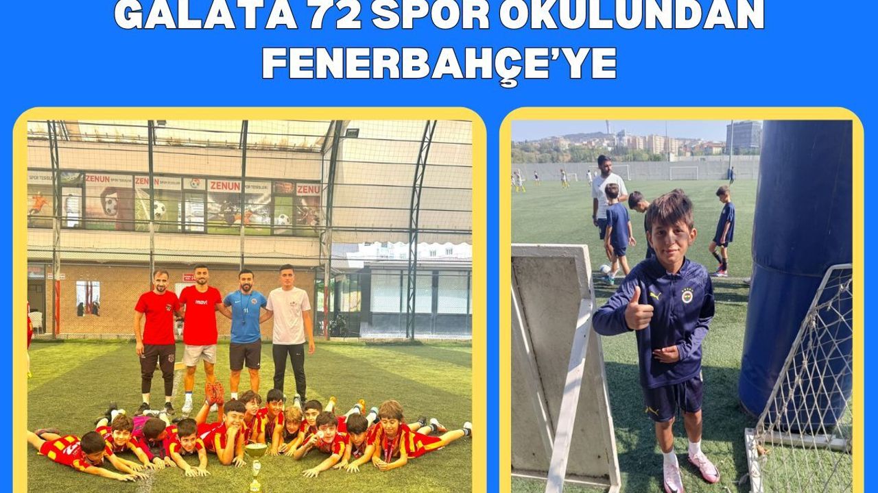 Galata 72 Spor Okulundan Fenerbahçe’ye