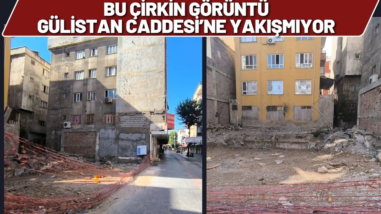 Bu Çirkin Görüntü Gülistan Caddesi’ne Yakışmıyor