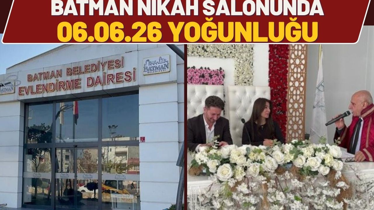 Batman Nikah Salonunda 06.06.26 Yoğunluğu