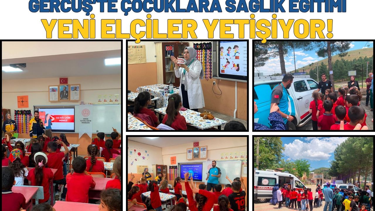 Gercüş’te Çocuklara Sağlık Eğitimi: Yeni Elçiler Yetişiyor!