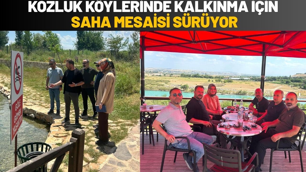 Kozluk Köylerinde Kalkınma İçin Saha Mesaisi Sürüyor