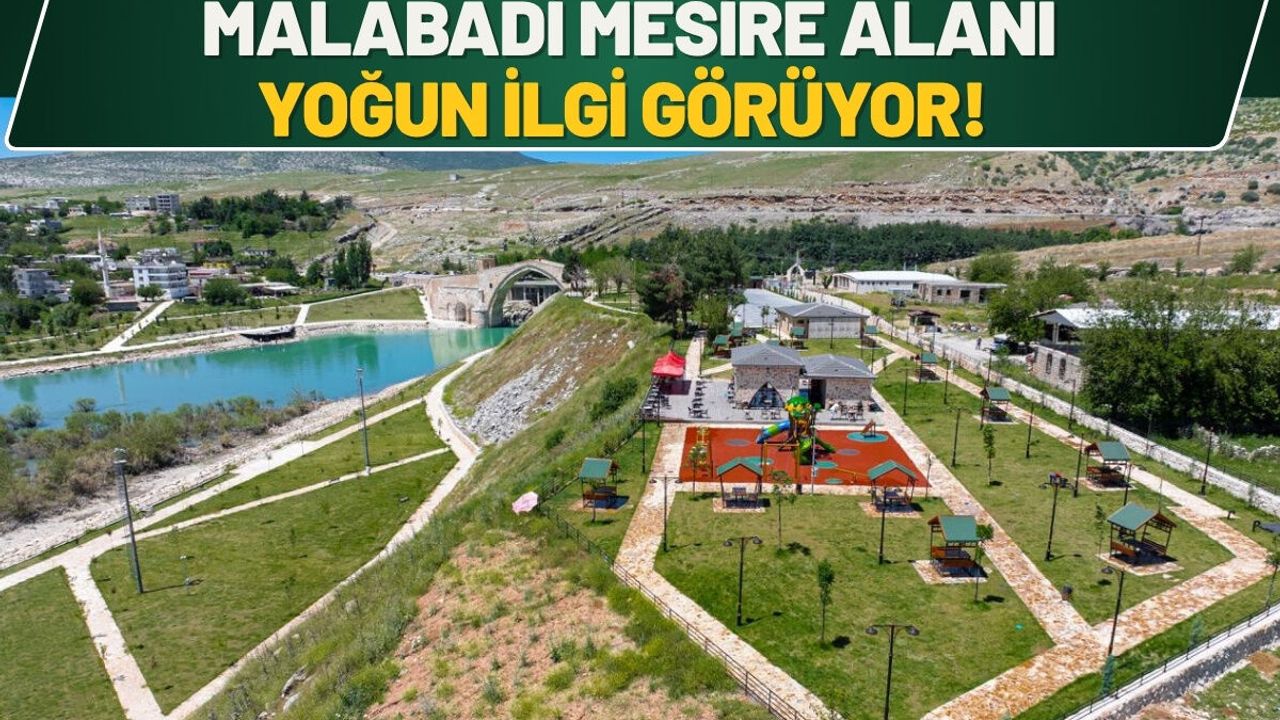 Malabadi Mesire Alanı Yoğun İlgi Görüyor!