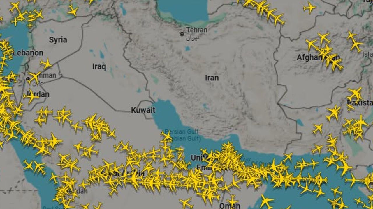 Suriye ve Irak hava sahasını geçici olarak kapattı