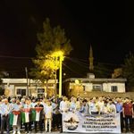 Dargeçit halkı Gazze ve Küresel Sumud Filosu'na destek için meydanlara indi