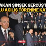 Bakan Şimşek Gercüş'te Toplu Açılış Törenine Katıldı