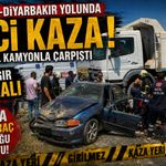 Batman-Diyarbakır Yolunda Feci Kaza: Otomobil Kamyonla Çarpıştı, 2’si Ağır 4 Yaralı