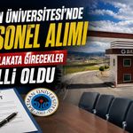 Batman Üniversitesi’nde Personel Alımı İçin Mülakata Girecekler Belli Oldu