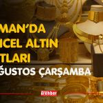 Batman’da Güncel Altın Fiyatları 05 Ağustos Çarşamba