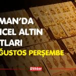 Batman’da Güncel Altın Fiyatları 06 Ağustos Perşembe