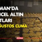 Batman’da Güncel Altın Fiyatları 07 Ağustos Cuma