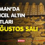 Batman’da Güncel Altın Fiyatları 11 Ağustos Salı